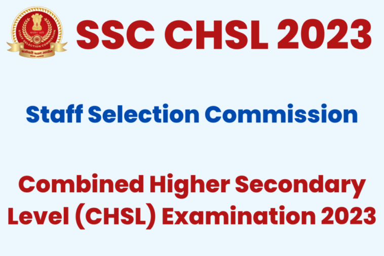 SSC CHSL Online Apply 2023 for LDC DEO Post